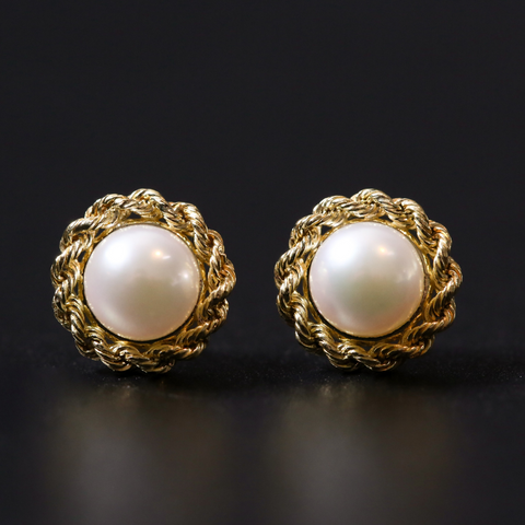 Elegant Rose Gold Diamond Drop Earrings